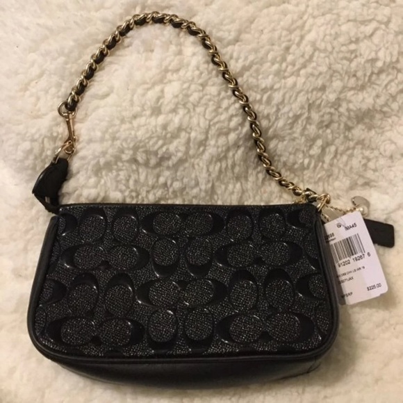 Coach Black Wristlet Clutch - Picture 2 of 3